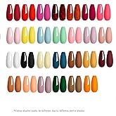 SEVEN STROKES By Bolt Bee 6 Pcs 15Ml Gel Nail Polish Glitter Finish