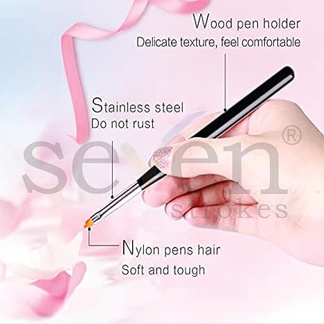 Nail Art Tools Kit, 40 Pcs - Flower Brushes, Nail Art Brushes