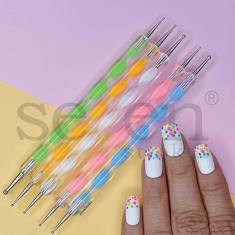 Nail Art Tools Kit, 40 Pcs - Flower Brushes, Nail Art Brushes